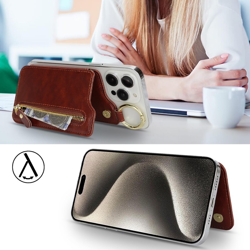 Havaya for Magsafe Wallet, dark brown, Classic