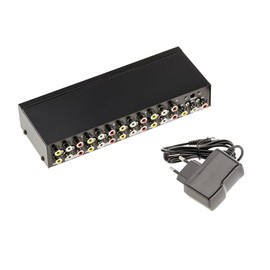 KALEA-INFORMATIQUE Audio Video Splitter Type Splitter Duplicate 1 Input Source Identical to 8 Simultaneous Outputs