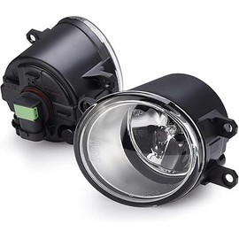 1pc Driving Side Fog Light for Toyot.a RAV4 Camry Hybrid Solara Corolla Tacoma Yaris Venza Avalon Matrix Prius Highlander, Lexu.s RX GS 350 450h LX570 Halogen Fog Lights 8121006071 8122006071