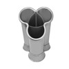 4 Compartments High Grade Plastic Sink Tidy Cutlery Drainer Caddy