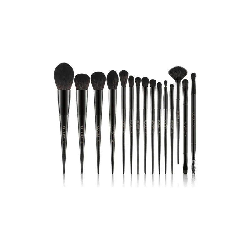 Juego De Brochas De Maquillaje Profesional Docolor, 15 Uds. Color