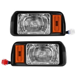 Panglong Club Car DS Headlights Kit-Factory Style Halogen Headlights, Suitable for Club Car Ds 1993-Up Golf Cart, DS Halogen Headlights Kit-Passenger and Driver Side, Replace OEM 101988002, 101988001
