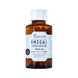 naturafit Omega 3 Extra 400/200 Capsules, Pack of 80 Capsules