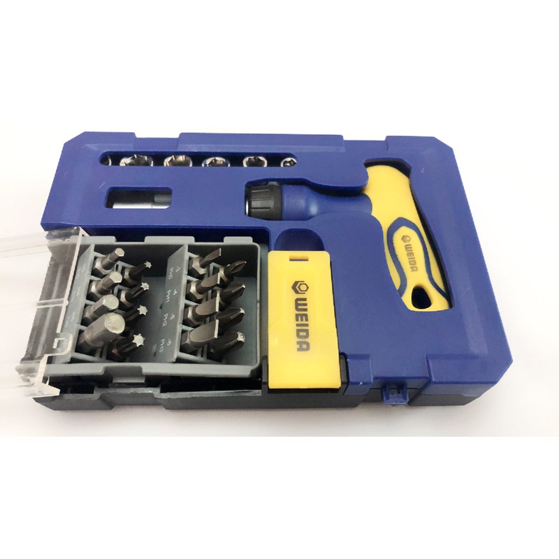 Screwdriver Bit & Socket Set (24-Piece/Compact)