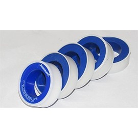 5 Rolls of Plumbers PTFE Tape