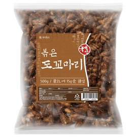 Domestic stir-fried Dokkomari Dokgomari 500g / 국산 볶은 도꼬마리 독고마리 500g