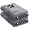 Set of 2 Dog Towels, Extra Absorbent, Microfibre Dog Towels,