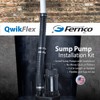 Fernco QwikFlex 24-in. Threaded Sump Pump Check Valve Installation Kit