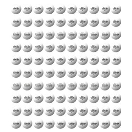 Boono 100 Pcs Table Tennis Balls, Practice Balls, Game Balls, Ping Pong Balls, 3 Stars, 3 Stars, Table Tennis Supplies(100 White Colors)