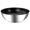 Tefal Ingenio Preference Wok Pan, 26 cm, Stackable, Stainless Steel,