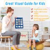 Felt Visual Board, Backing Board for Children Visual Timetable, 68x24cm