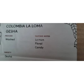Muth Rosten Haus Columbian La Loma GEISHA Coffee Beans Roasted To Order Muth Rosten Haus 8oz