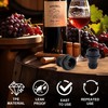 12Pcs Vacuum Wine Stoppers Wine Saver Wine Preserver,Resealable Wine Pump