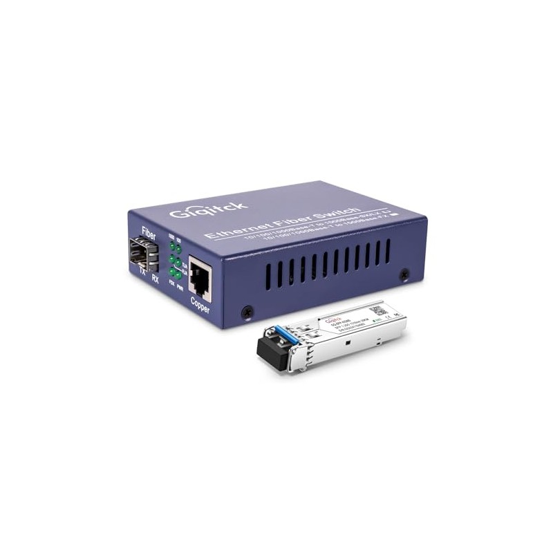 A Pair Gigabit Ethernet Media Converter, 10/100/1000Mbps Networks Ethernet to