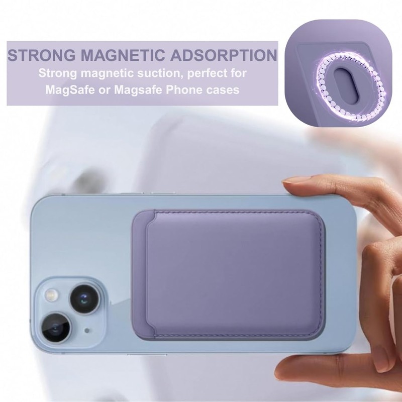 Wei Tech Card Holder for MagSafe, gray, Casual