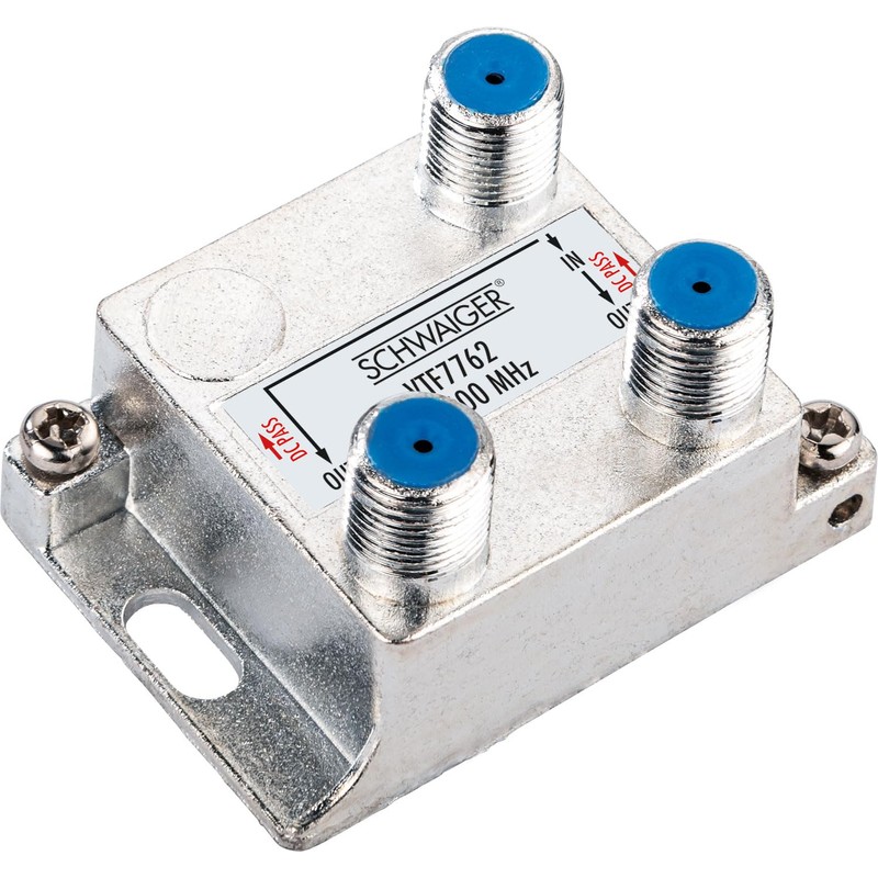 Schwaiger VTF7762 531 - cable splitters or combiners (Silver)
