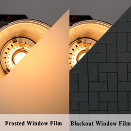 Total Blackout Window Film 100% Light Blocking Glass Door Film Room Darkening Static Cling Sliding Window Covering Tints No Glue Easy Removal for Home Office,35 inches by 78.7 inches