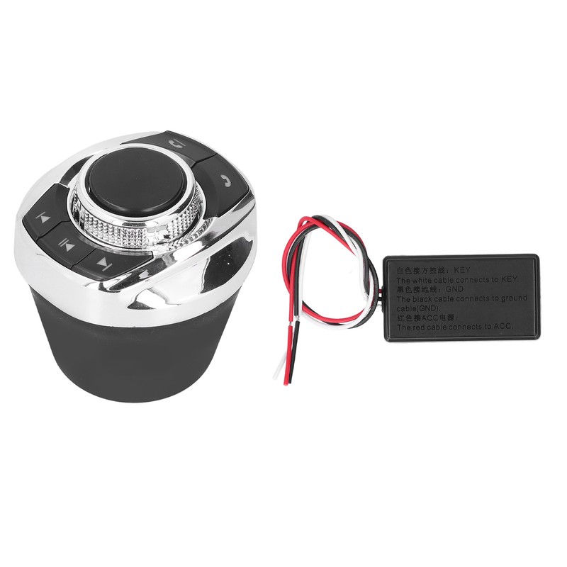 Universal Wireless Steering Wheel Control Button Cup Shape with Backlight
