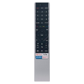 VINABTY ERF6A64 Replacement Voice Remote Control Suitable for Hisense QLED 4K TV HT267138 65U8QF 88L5VG H55U8B H65U8B ERF6A64 120L5F-A12 100L5F-D12 100L5F-B12 12 0L9G9G-A12 120L5FTUK-A12