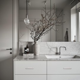 HESTIA HARDWARE 10 Pack | Satin Nickel Cabinet Pulls Silver Cabinet Hardware 3 Inch Pull Cupboard Handles Bedroom Bedroom Drawer Dresser Handle 76mm (Z15.10.S)