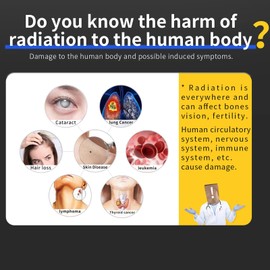 Geiger Counter, Real Time Monitoring, β γ X-Ray, Multifunctional Geiger Counter Radioactivity, 3 Modes, Radiation Meter for CT, Tiles, Marble, Food, Metals