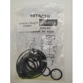 NV65AH O-Ring Kit for Hitachi 2-1/2-Inch Coil Siding Nailer with Trigger O-Rings
