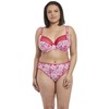 Elomi Women's Plus Size Kim Stretch Lace Underwire Plunge Bra,