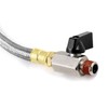 QWORK Extended Tank Drain Valve Assembly Kit for Air Compressor,