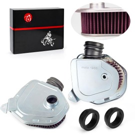 AIR FILTER Set R & L W/seal Compatible with Honda CB350 CL350 SL350 K0-K5 1968 1969 1970 1971 1972 1973