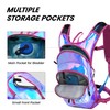 Rave Hydration Pack Backpack, Festival Essential, Hydropack Water Backpack with