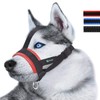 Head Strap Dog Muzzle Prevent from Taking Off by Paws