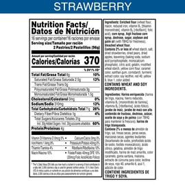 Pop-Tarts Toaster Pastries, Breakfast Foods, Kids Snacks, Family Pack, Frosted Strawberry, 54.1oz Box (32 Count)