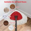 FOOKCIAN Spin Mop Replacement Head, Base, Handle Compatible with O