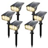 LEREKAM 3 Brightness Modes Solar Outdoor Lights with Super Bright