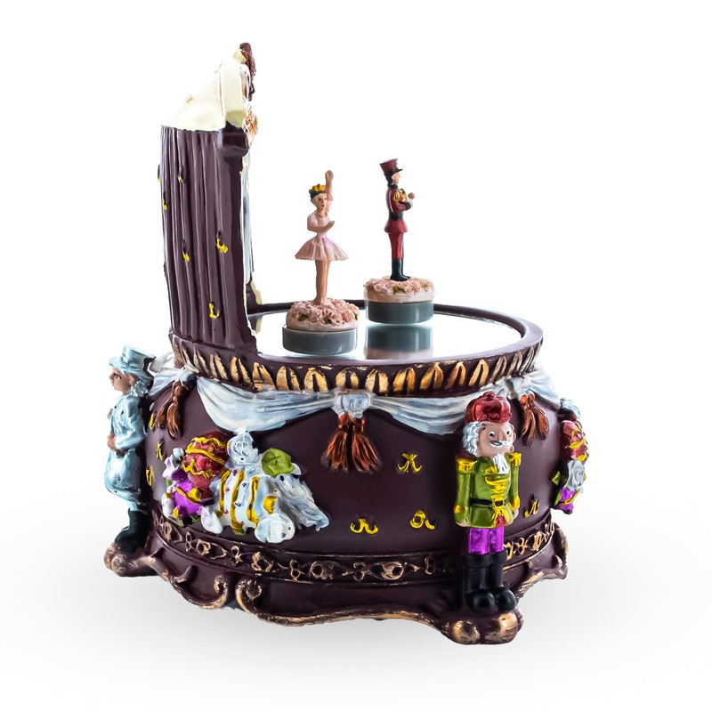 Nutcracker Dance with Ballerina Wind-Up Musical Figurine