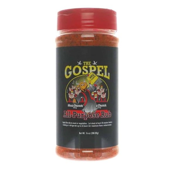 Meat Church 'The Gospel' All-Purpose BBQ Rub - 340g (12 oz)