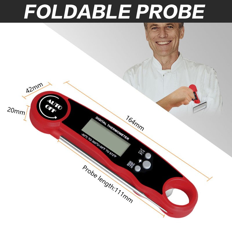 Quick Read Digital Food Thermometer – Essential Kitchen Gadget