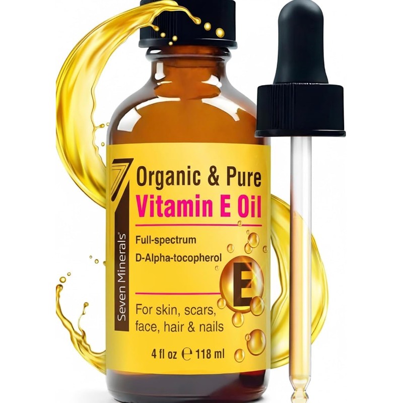 Aceite de Vitamina E Ultrapuro 75,000 UI/oz – 4 oz
