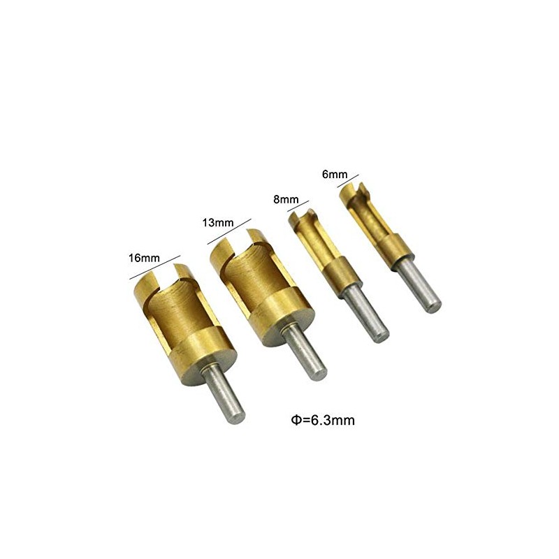 Wood Dowel Hole Cutter Bit Set, Dowel Dowel Cutter, Carpenter's