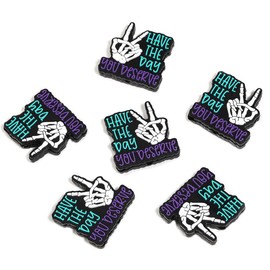 【B203】10pcs per bag for all Focals one kind Silicone Focal Beads for Pens, Cute Character Beads for Keychains DIY Bracele Jewelry Making:_HX313010 10PCS