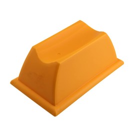 BIUDECO Door Cycling Essential: Riser Block for Bike Trainer Wheel Stabilizer Sturdy Abs Anti-Slip Orange