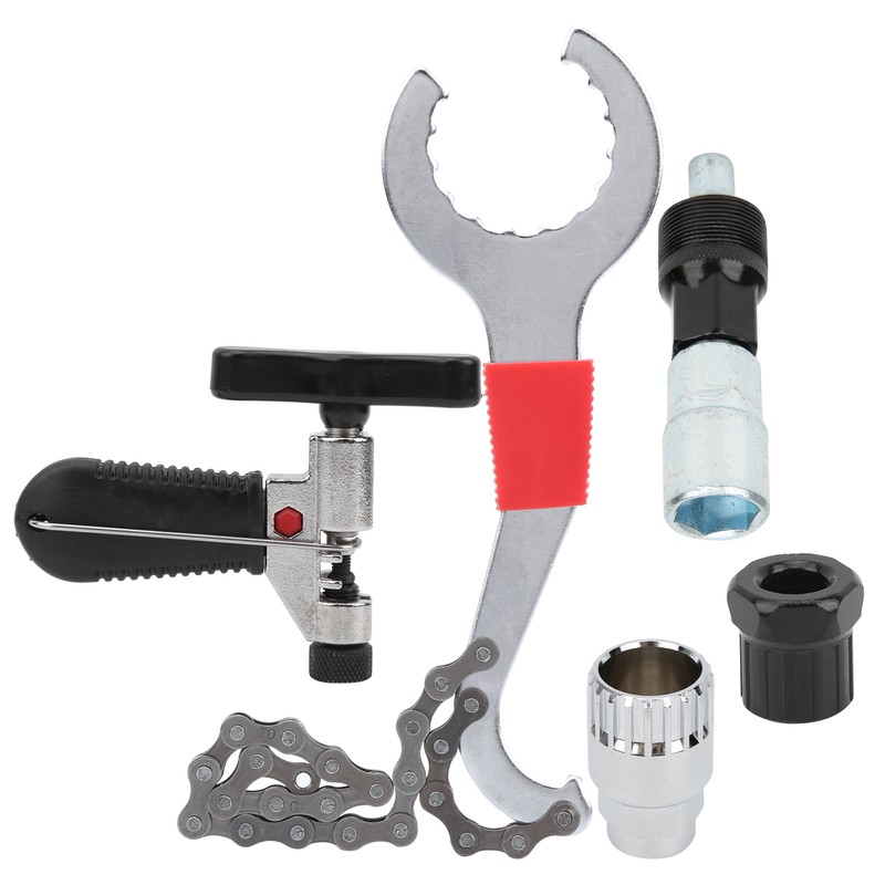 5pcs Bicycle Repair Tool Kit Bike Chain Cutter Bottom Bracket