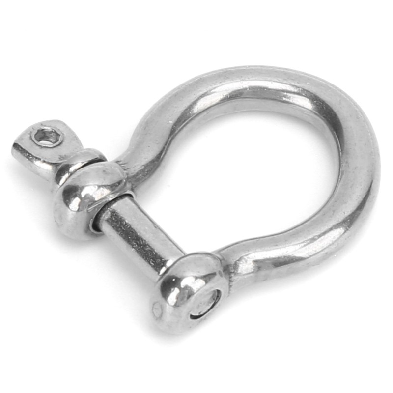 10pcs Bow Shackle Stainless Steel High Hardness D-Ring Anchor for