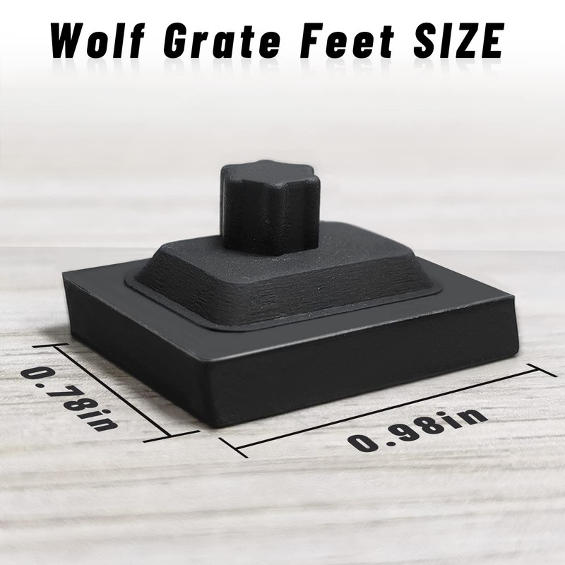 826885 Stove Grate Rubber Feet Replacement for Wolf CG Series