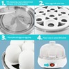 Elite Gourmet EGC322CW Easy Egg Cooker Electric 7-Egg Capacity, Soft,