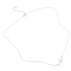 Silver Pendant Necklace Beautiful Elegant Adjustable Cute Dove Bird Pendant