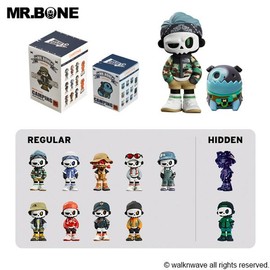 【Easter's Gift】MR.BONE Camping Series One Person+Dog Blind Box-Collectible Toys Desktop Display Case Home Decoration Ideal，Action Figures，Gifts - Type: one random box +one dog box