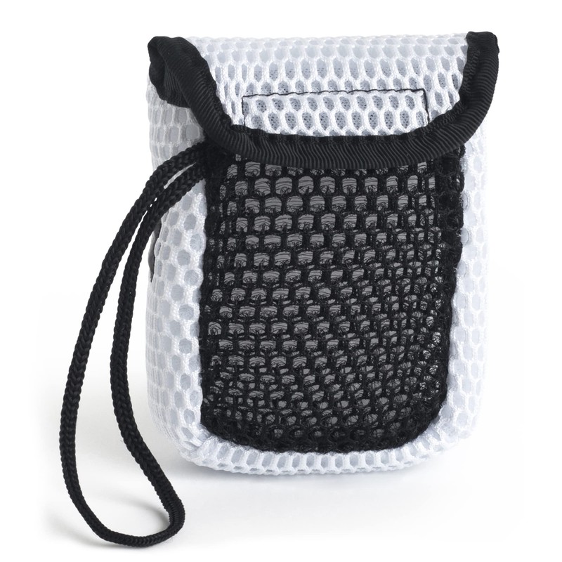 MainBasics Exfoliating Bar Soap Pouch Dual-Sided Body Scrubber - Fits