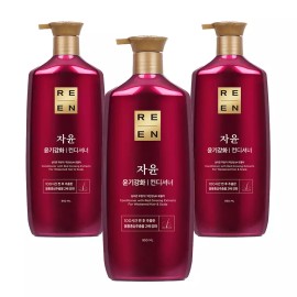 Reen 리엔 자윤 윤기강화 컨디셔너 950ml 3개 Rien JAYOON Moisturizing Intensive Conditioner 950ml 3pcs