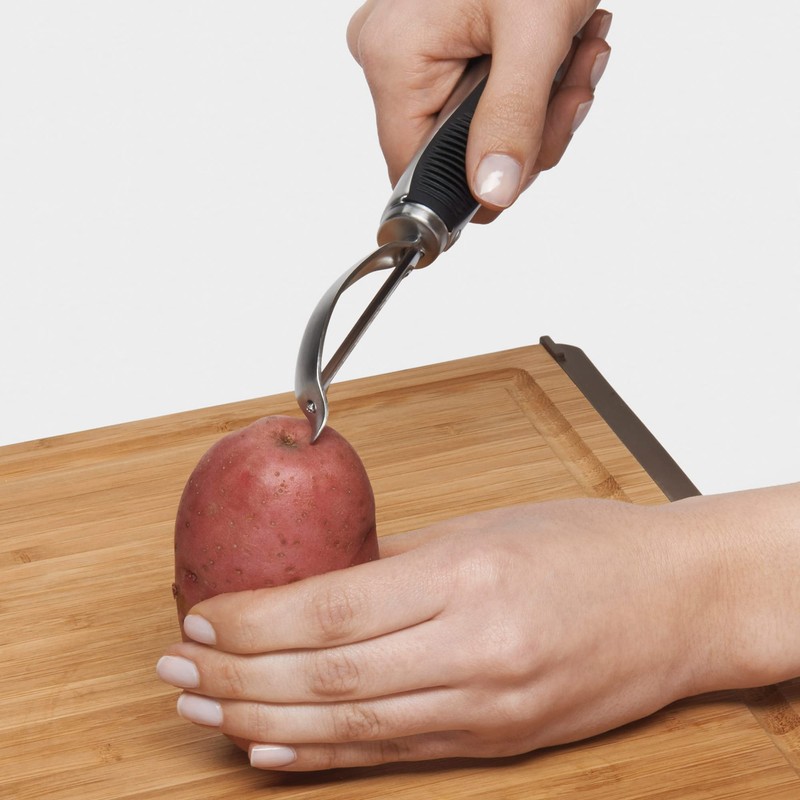 OXO Good Grips Steel Swivel Peeler, 1 ea, (50081)